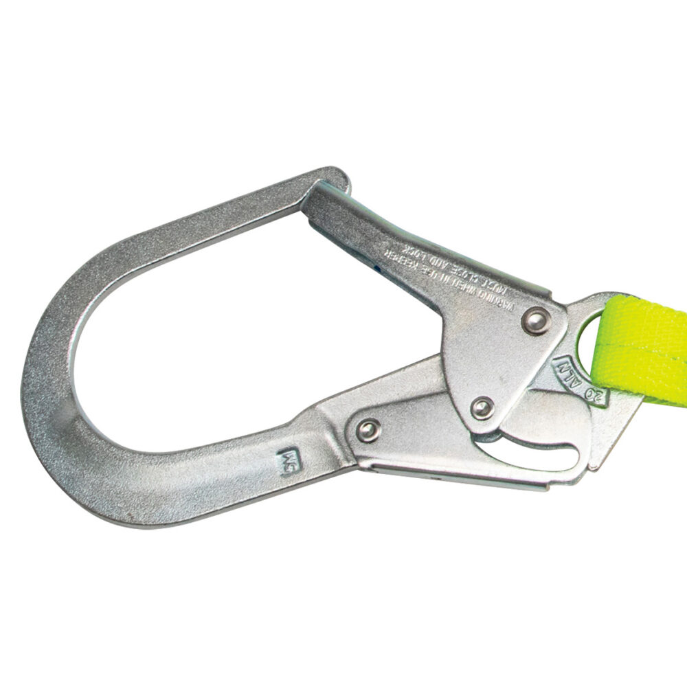 Safewaze FS565 PRO 62 Energy Absorbing Lanyard: Rebar Hook product image