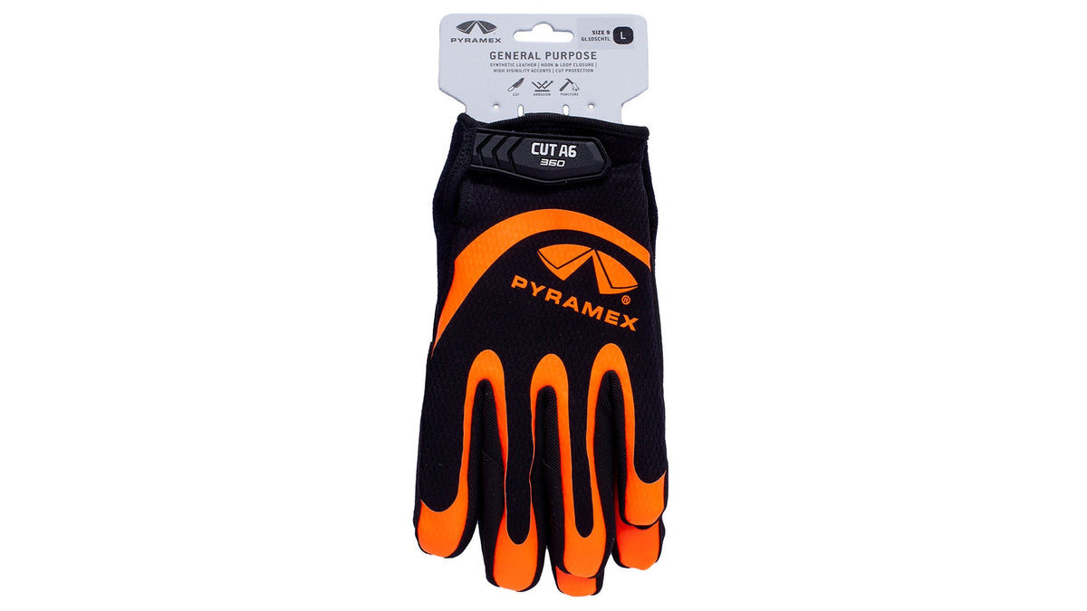 Pyramex GL105CHT - Synthetic Leather A6 Cut Safety Workwear Small model GL105CHTS