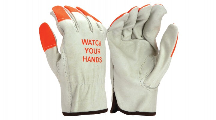 Pyramex GL2002K - Value Cowhide Driver Leather Work Gloves Small model GL2002KS