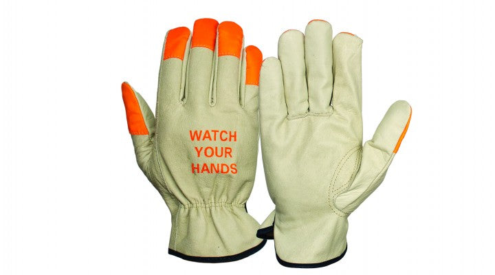 Pyramex GL2003K - Select Cowhide Driver Leather Work Gloves Small model GL2003KS