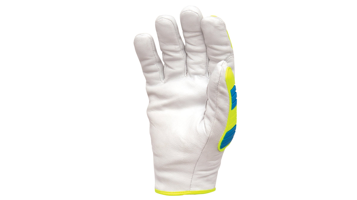 Pyramex GL3004CW - Goatskin Driver A7 Cut Level 1 Impact Cut-Resistant Gloves Small model GL3004CWS
