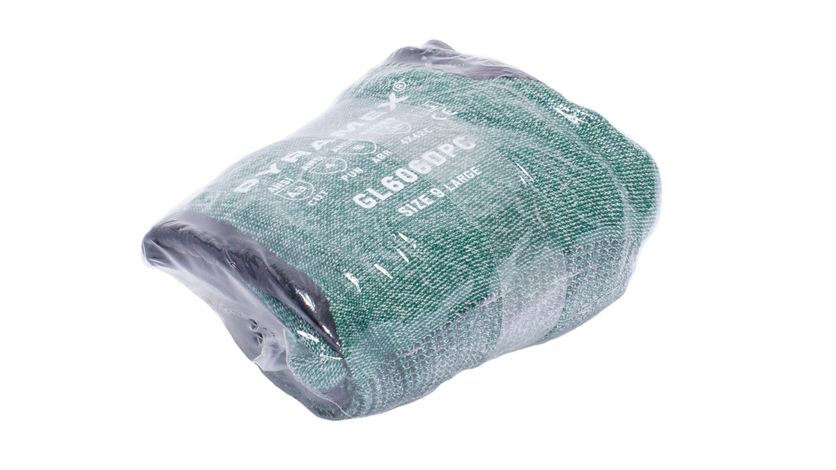 Pyramex GL606DPC - Micro-Foam Nitrile Dotted A3 Cut Cut-Resistant Gloves Medium Polybag model GL606DPCM