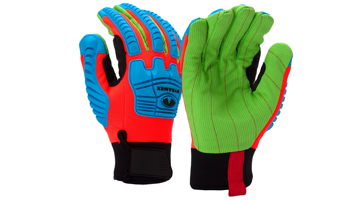 Pyramex GL804C - Insulated Corded Cotton A2 Cut Level 2 Impact Cold Stress PPE Small model GL804CS