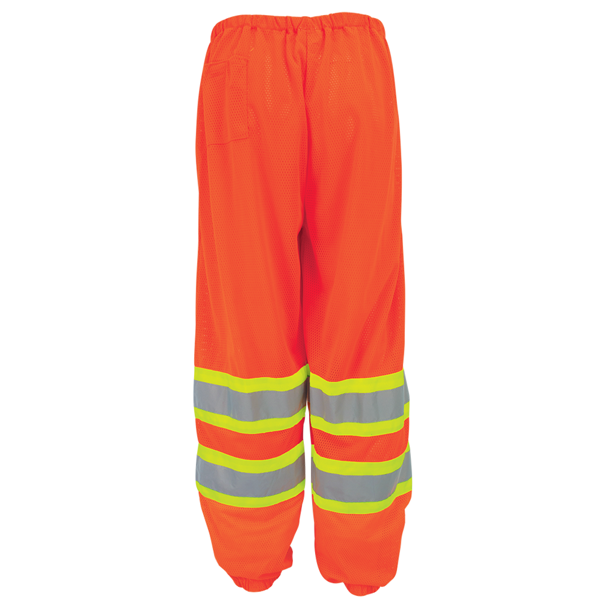 Global Glove GLO-4P - back - orange with yellow/green trim
