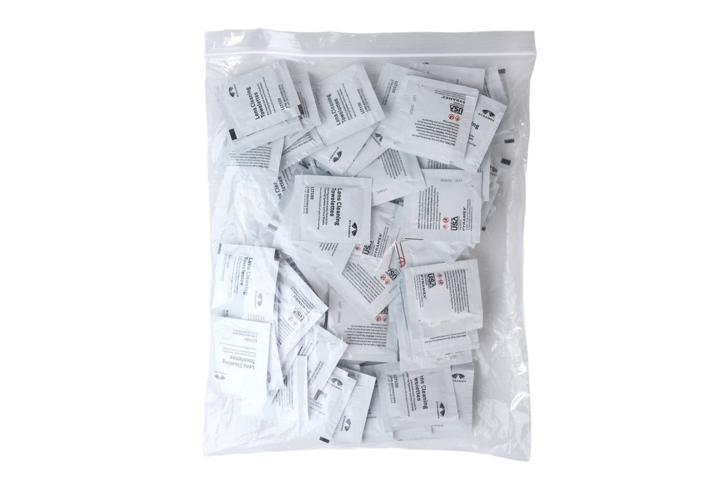 Pyramex Lens Cleaning Towelettes Safety Goggles