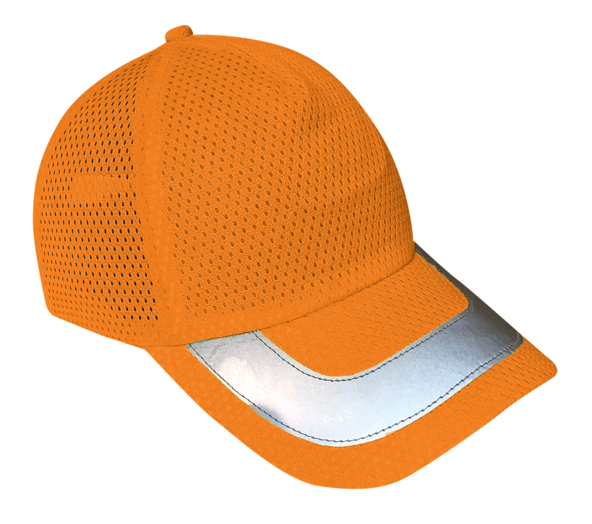 Occunomix HIGH VISIBILITY BALL CAP W/REFLECTIVE Hi-Vis Safety Apparel