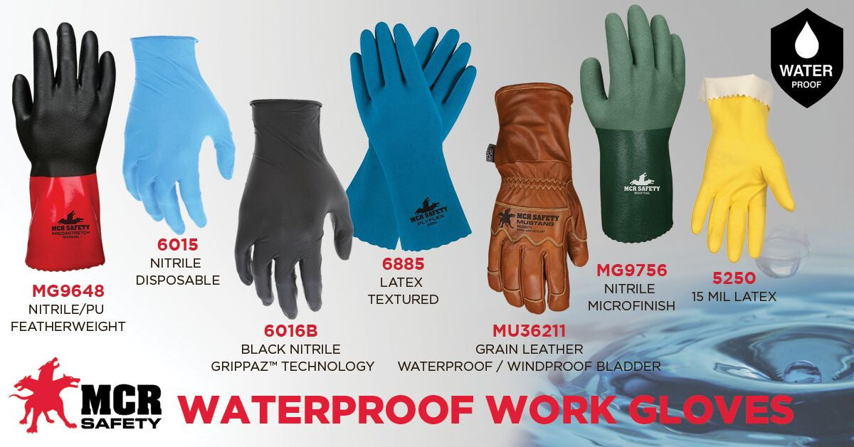MicroFinish Nitrile-Coated Gloves, 13-Gauge Cotton-Polyester Shell, 12" Gauntlet Cuff