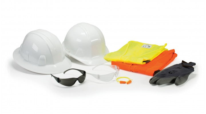 Pyramex New Hire Kit- Cap Style Earplugs Medium Lime model NHCM