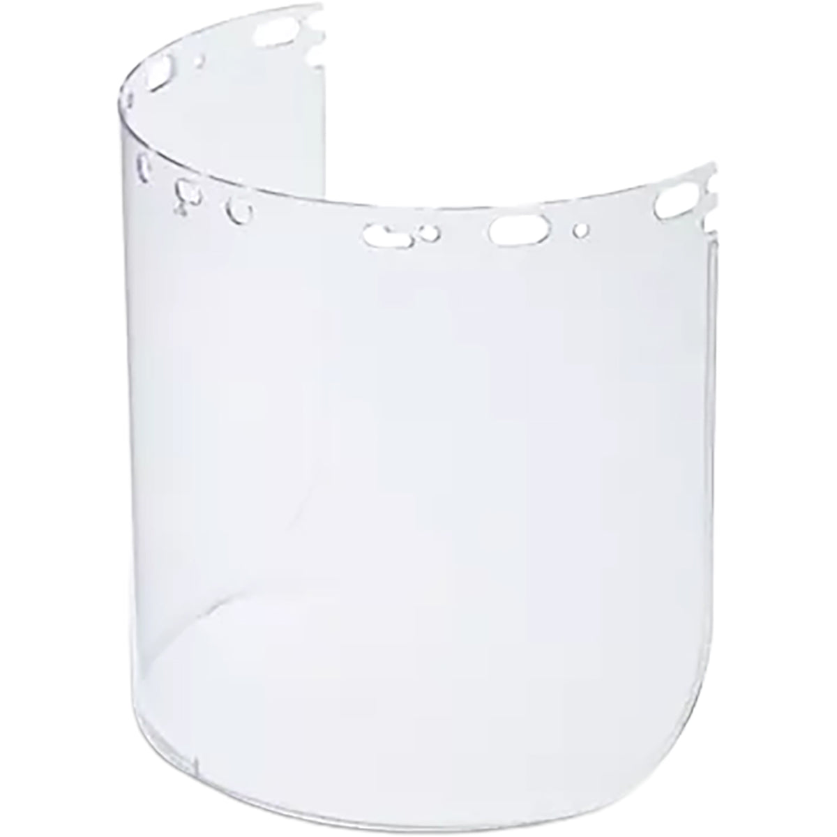North 11390044 – Universal Fit Propionate Safety Visor - Clear - .070" Thickness