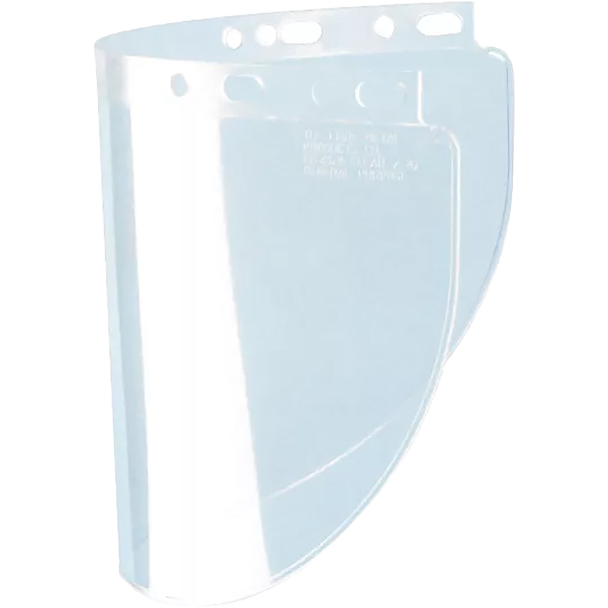 Fibre-Metal®: Universal Fit Propionate Safety Visor - Clear - .060" Thickness