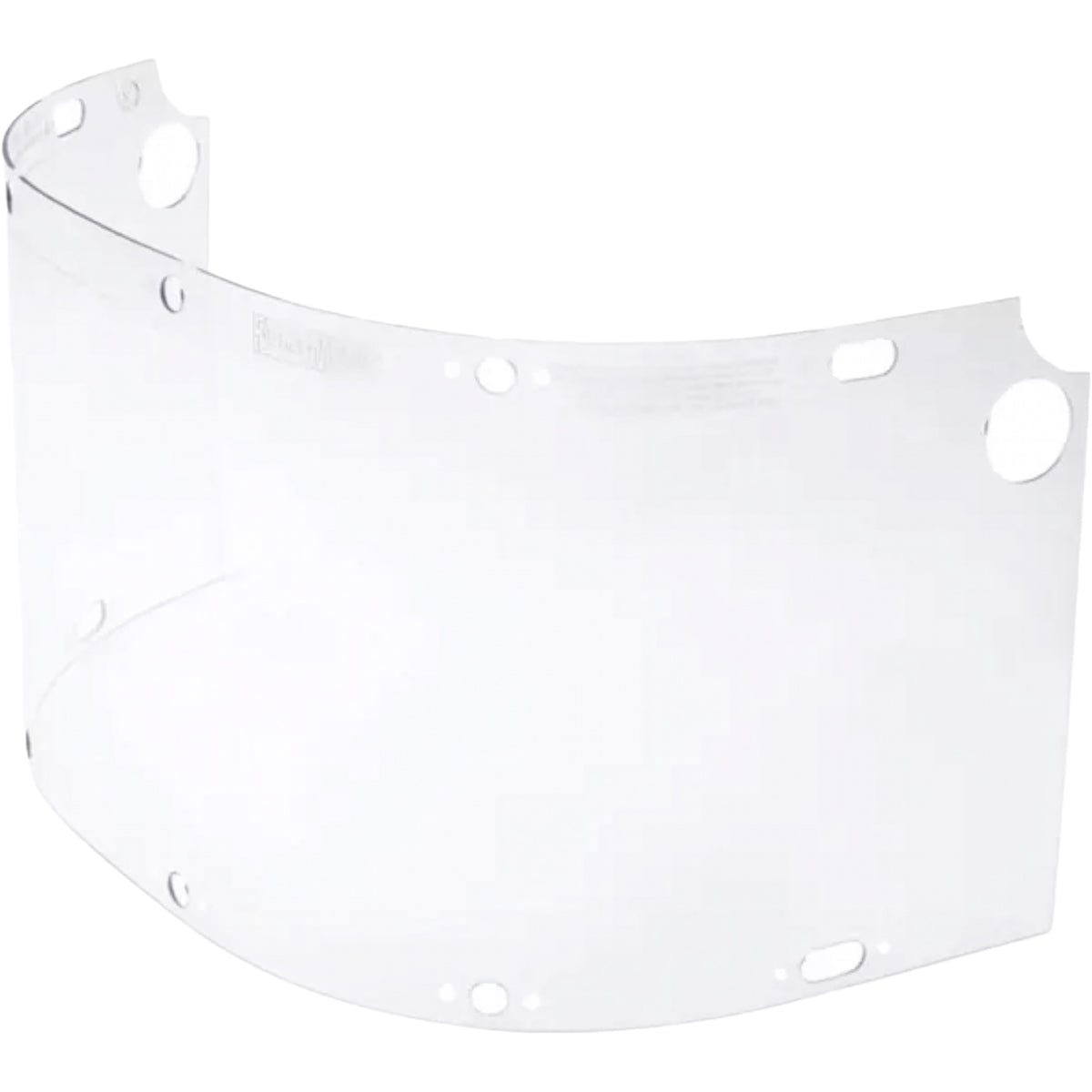 Fibre-Metal 6750CLBP – Universal Fit Propionate Safety Visor - Clear - .060" Thickness - Bulk Packed