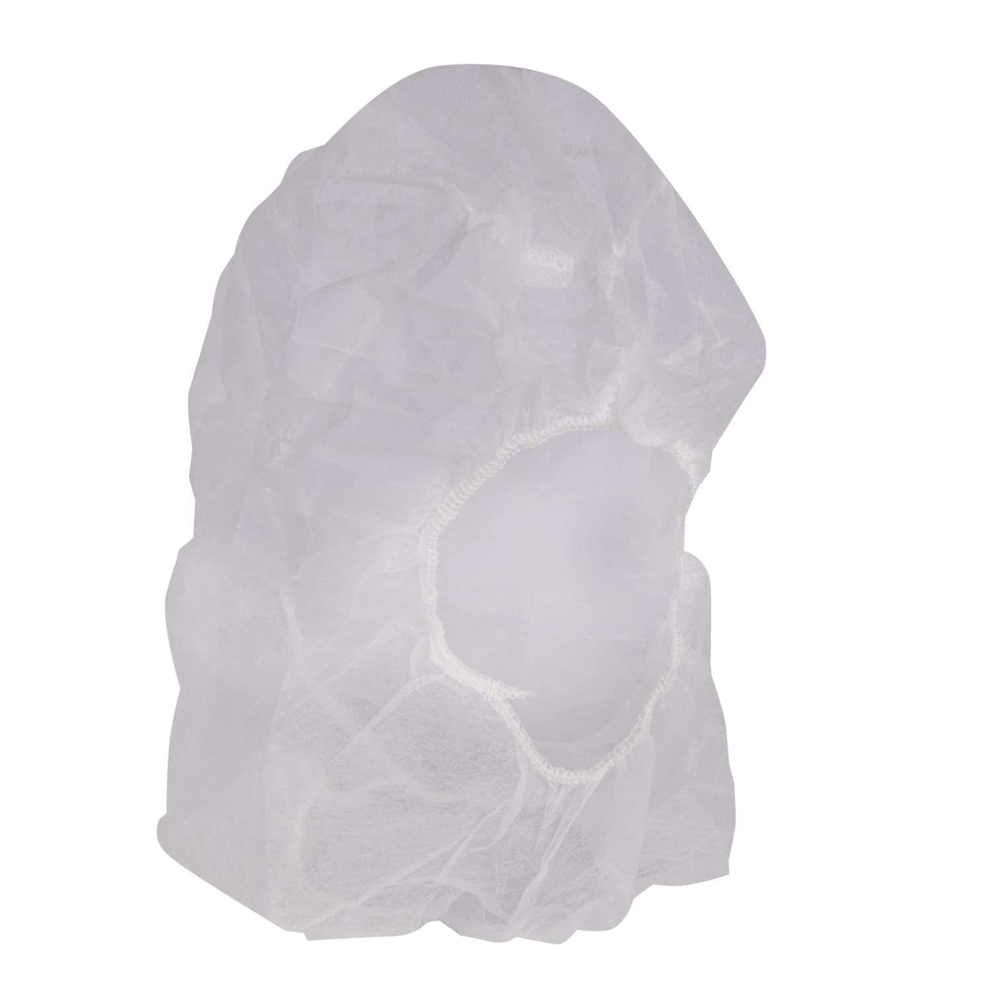 Cordova White Polypropylene Hood, Bouffant Cap/b #PPHOODW100 image 2