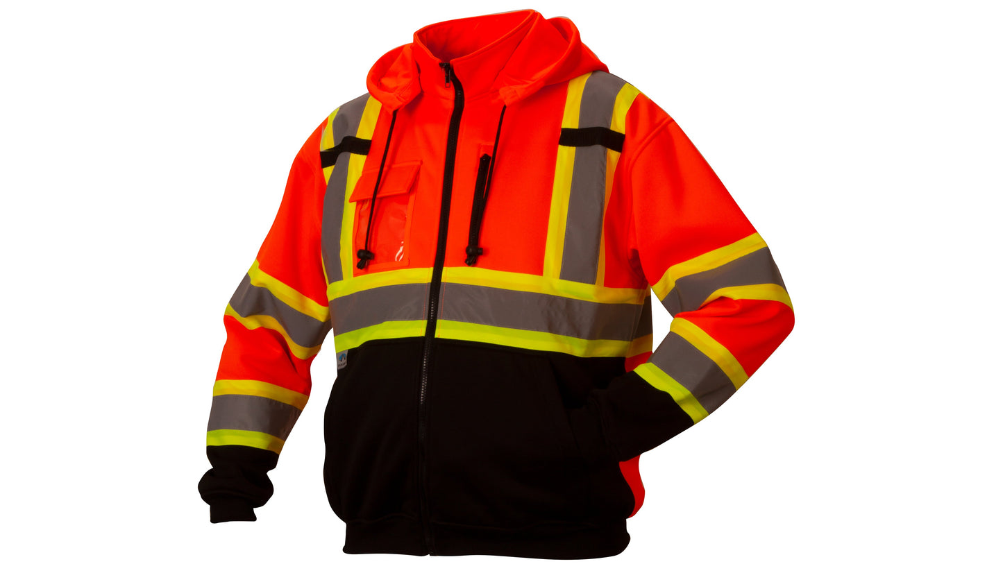 Pyramex RCSZH33 Series Hi-Vis Jackets 3X-Large Black model RCSZH3311X3