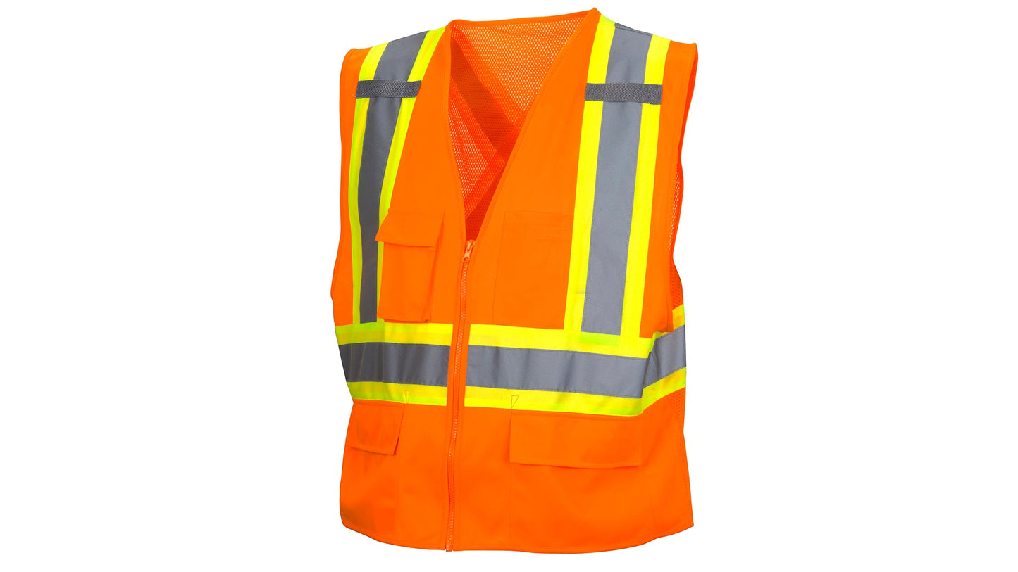 Pyramex RCZ24 Series Hi-Vis Safety Apparel 3X-Large Black model RCZ2411X3
