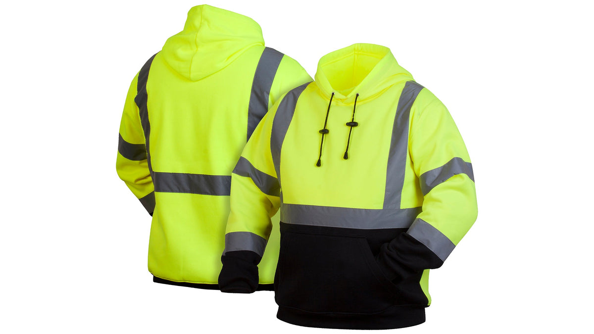 Pyramex RSSH32 Series Cold Stress PPE Medium Hi-vis Lime model RSSH3210M