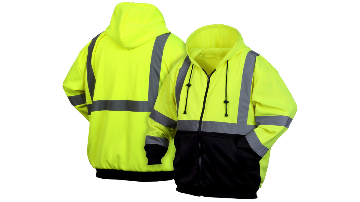 Pyramex RSZH32 Series Cold Stress PPE Medium Hi-vis Lime model RSZH3210M