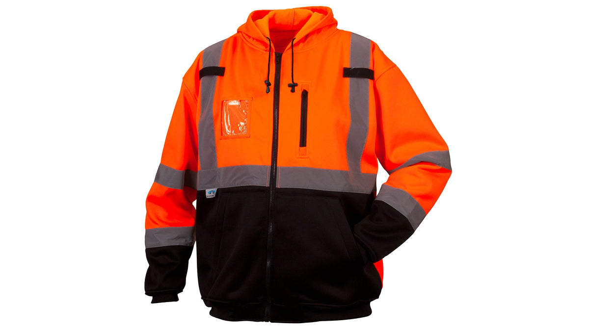 Pyramex RSZH33 Series Hi-Vis Safety Apparel 5X-Large Hi-vis Lime model RSZH3310X5