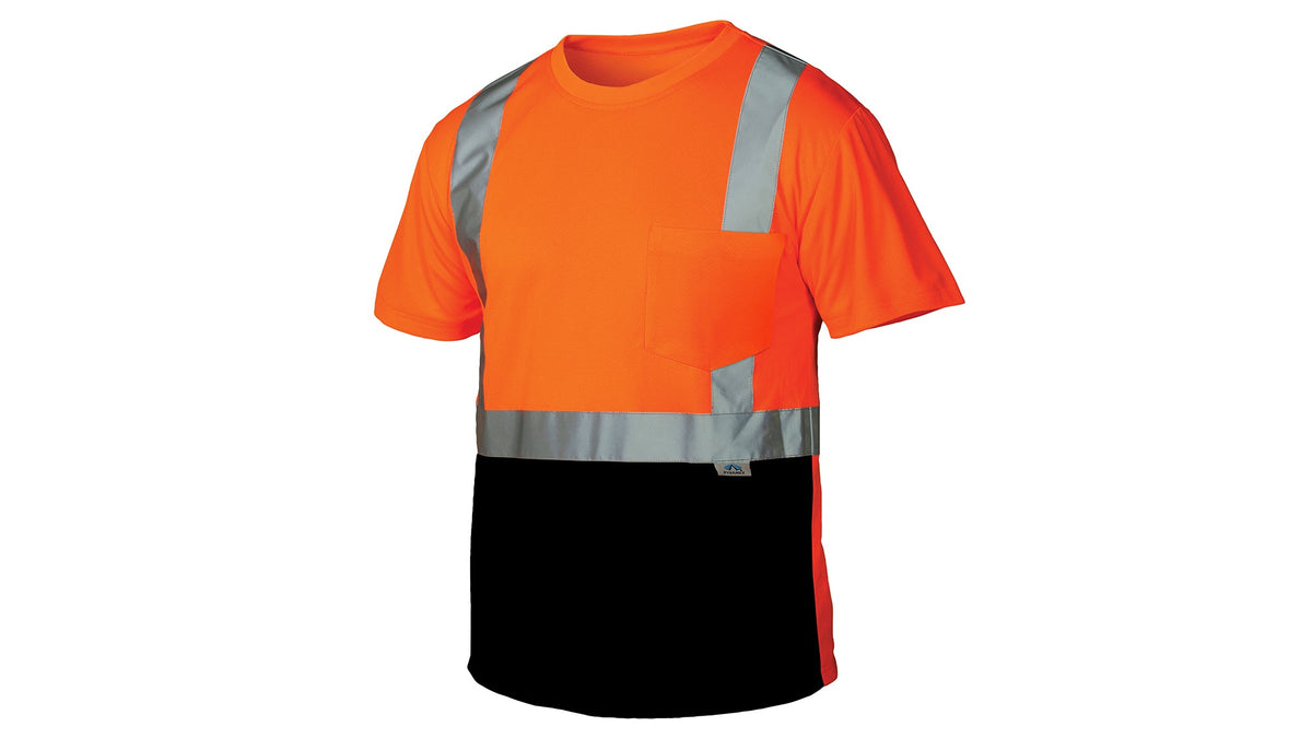Pyramex RTS21B Series Hi-Vis Shirts Medium Hi-vis Orange model RTS2120BM