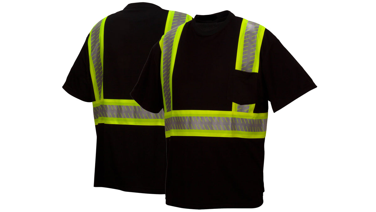 Pyramex RTS23 Series Hi-Vis Shirts Medium Black model RTS2311M