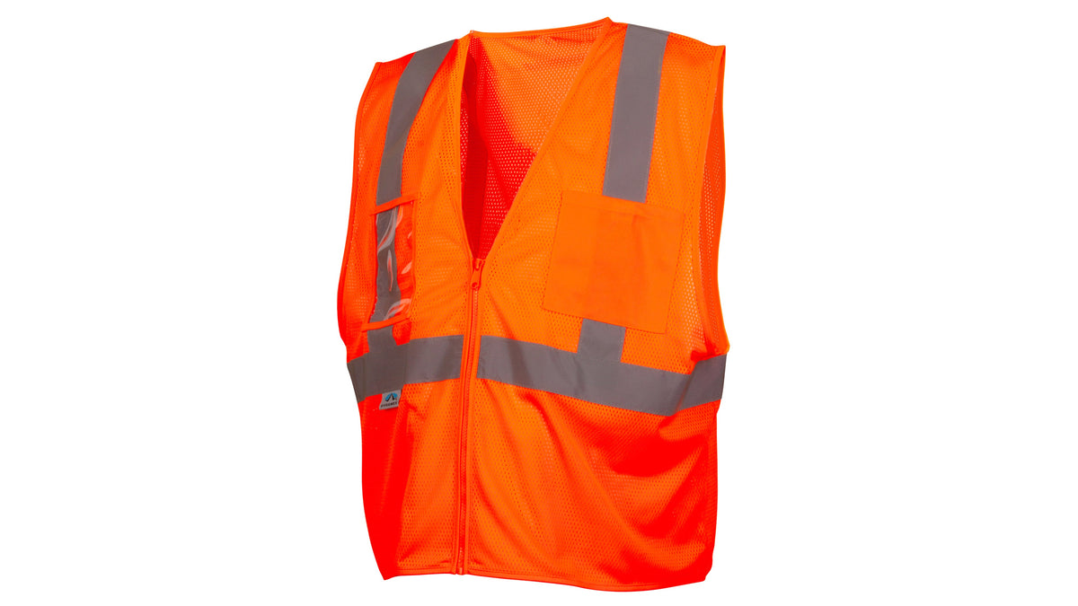 Pyramex RVZ21CP Series Hi-Vis Safety Apparel 5X-Large Hi-vis Lime model RVZ2110CPX5