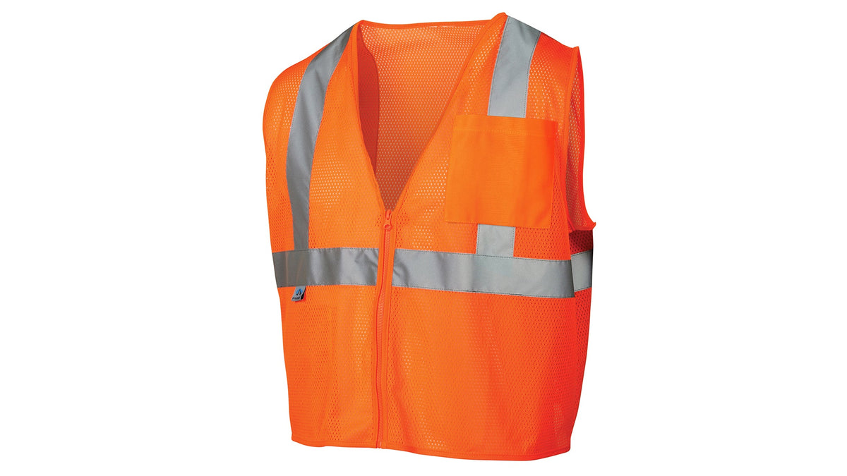 Pyramex RVZ21 Series Hi-Vis Safety Apparel 5X-Large Hi-vis Lime model RVZ2110X5