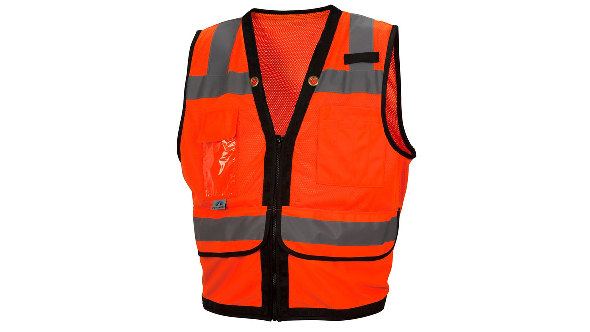 Pyramex RVZ28 Series Hi-Vis Safety Apparel 4X-Large Hi-vis Lime model RVZ2810X4