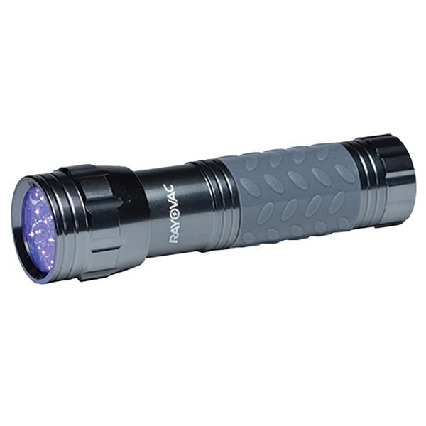 Traffic Safety BEUV3AAABTAEN Rayovac Brite Essentials 3AAA UV Stain Detector LED Blacklight Flashlight Worksite & Industrial