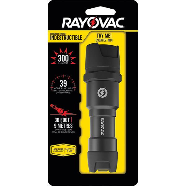Rayovac DIY3AAABXTBEN Virtually Indestructible 3AAA LED Flashlight Worksite Safety & Industrial Supplies PPE