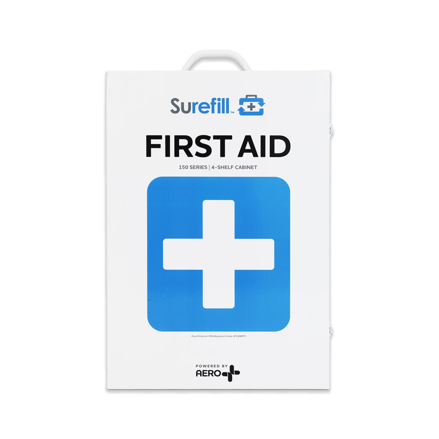Surefill™ 4 Shelf Food Metal Cabinet 150 Series Class B (w/ Meds)