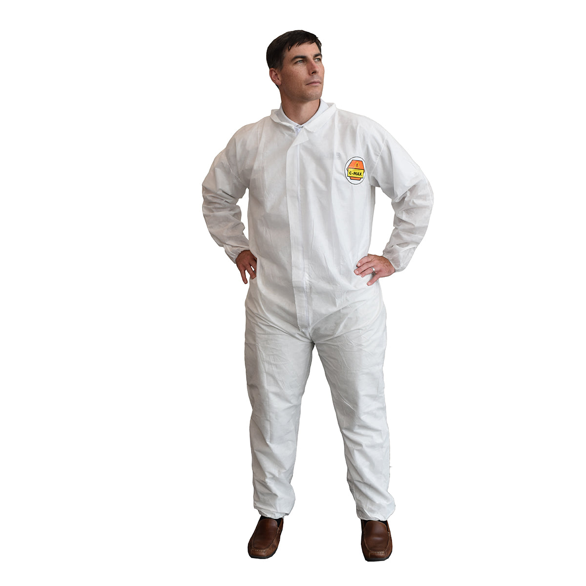Cordova C-max™ White SMS Coverall, Zipper Fro #SMS200 - SMS2002XL image 2