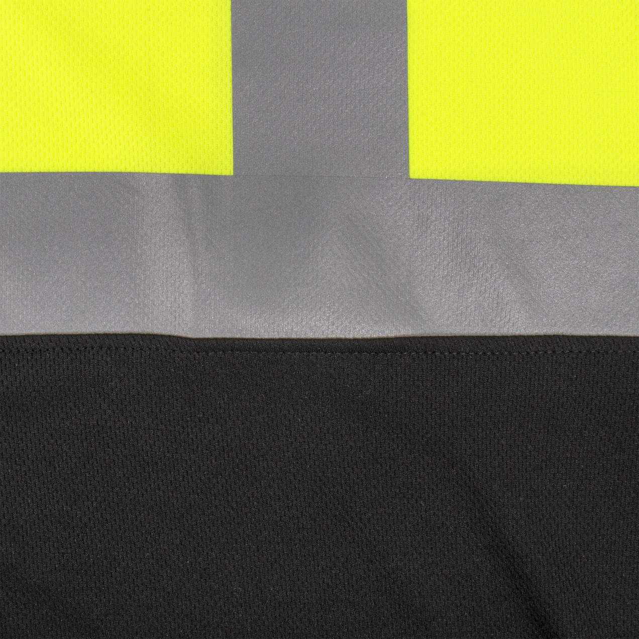 Radians ST12B Class 2 High Visibility Color Blocked Safety Short Sleeve Polo