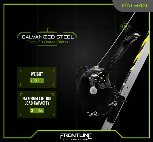 Frontline RPG603W MEGApod 60' 3-Way Self Retractable Lifeline with Retrieval System