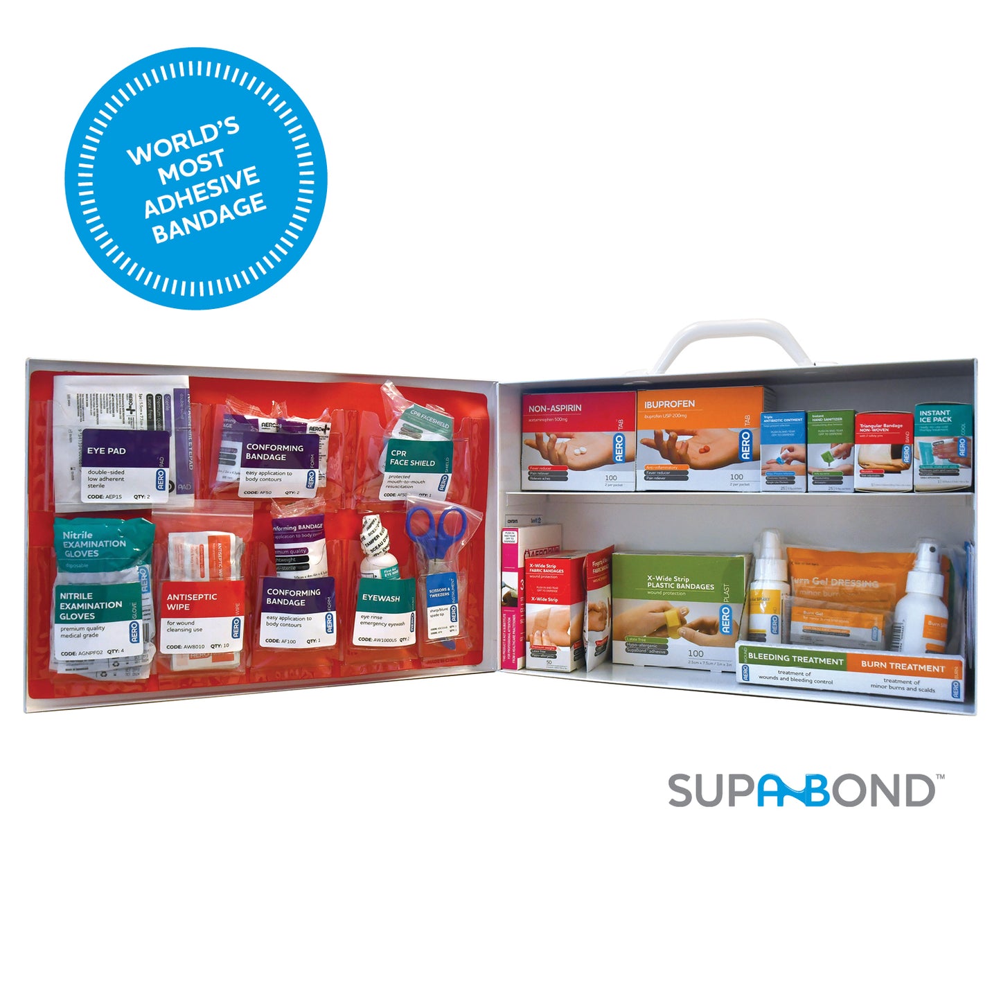 SUREFILL™ 2 Shelf Cabinet Refill – 80 Series Class A – Meds #SF80AMT-SF