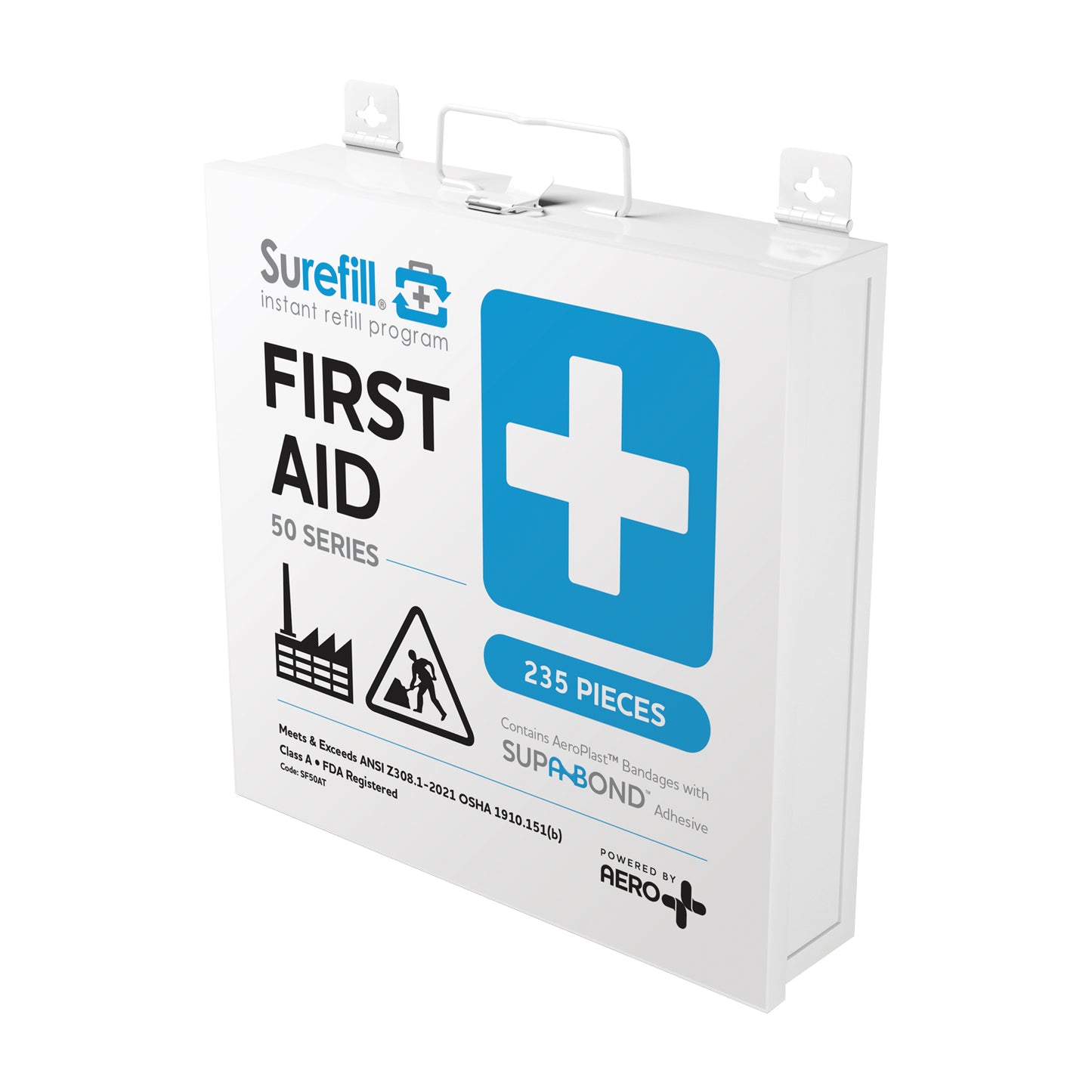 Surefill® 50 Series ANSI A First Aid Kit – Metal Case
