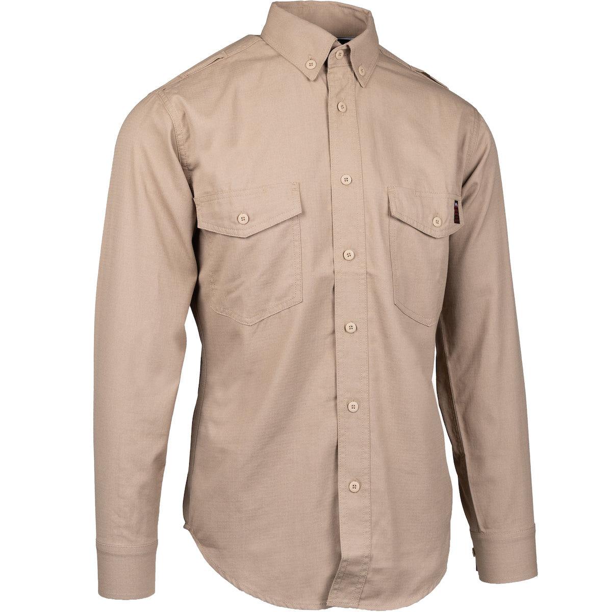 PIP 385-FRRS AR/FR Dual-Certified Ripstop Long Sleeve Work Shirt - 9 cal/cm2