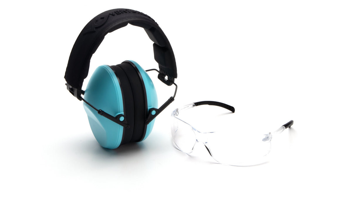Pyramex Low-Profile Combo Kit Earmuffs