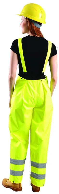 Occunomix CLASSIC BREATHABLE RAIN BIB Rainwear Yellow L model LUX-TRBIB-YL