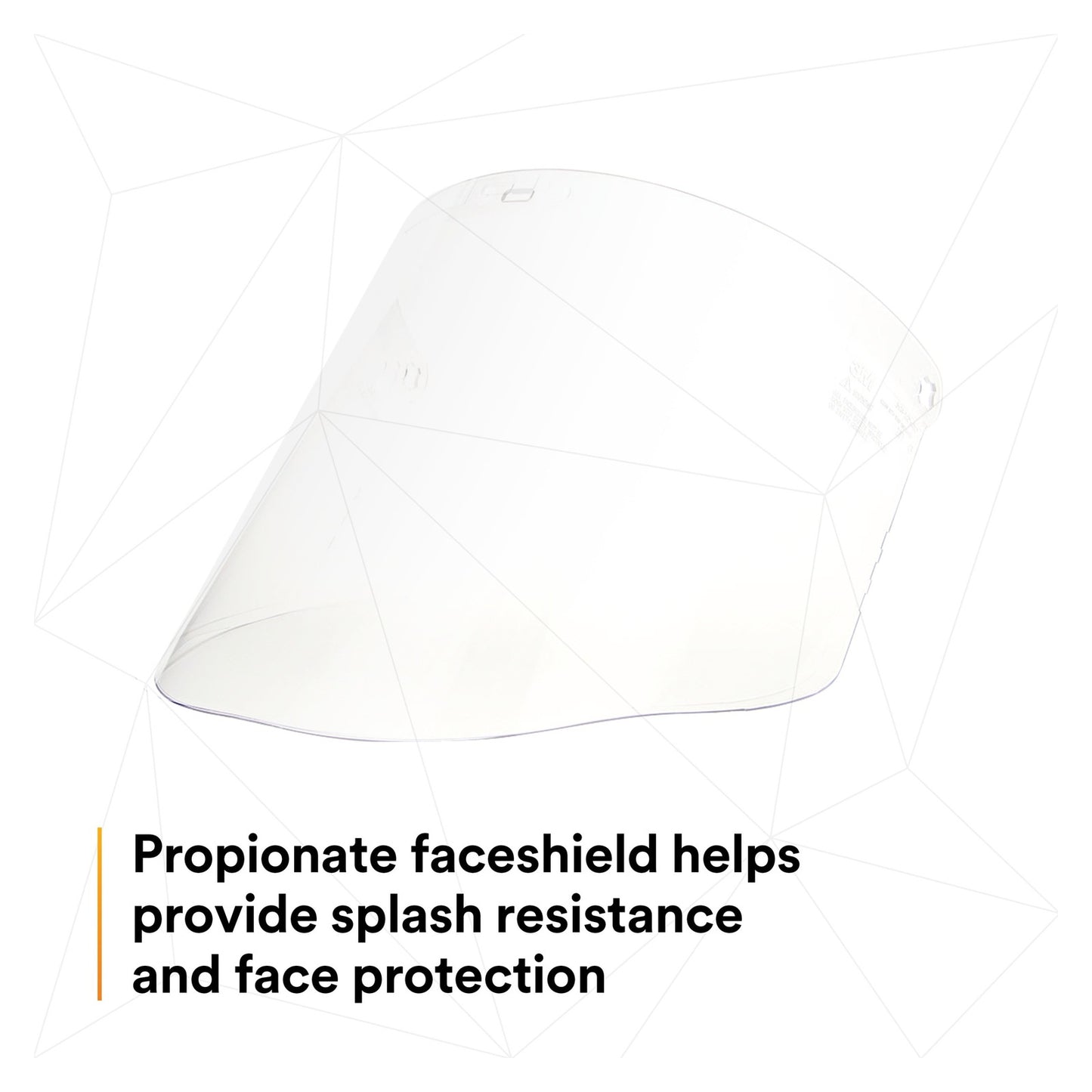 3M MOLDED CLEAR FACESHIELDWINDOW 82504-00000 82504-00000