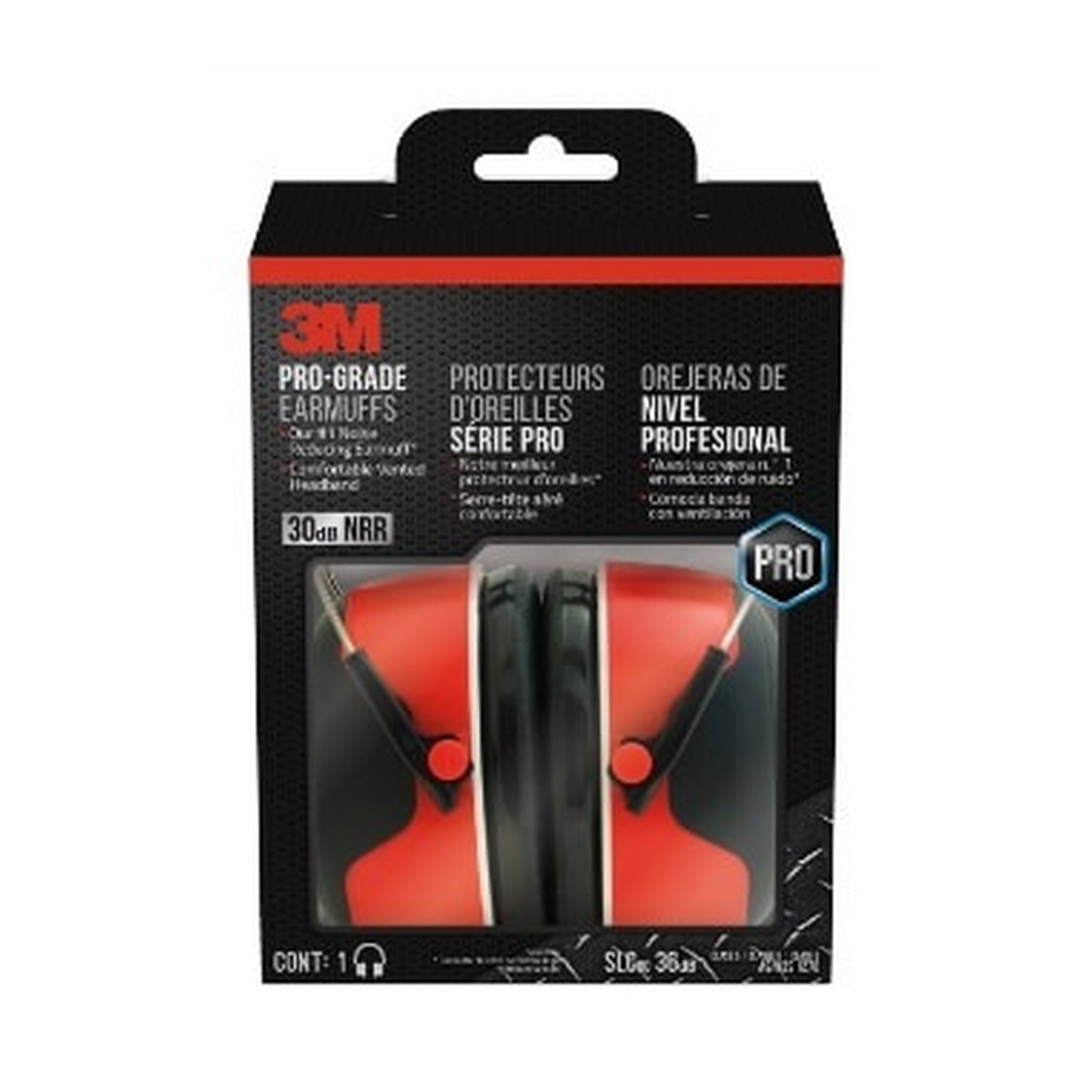 3M PRO-GRADE EARMUFF 90565-4DC-PS