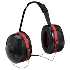 3M PELTOR Optime 105 Earmuffs H10B, Behind-the-Head