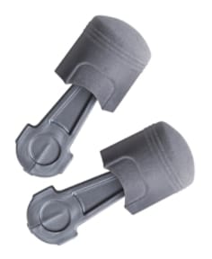 3M E-A-R Pistonz Earplugs P1400, Uncorded