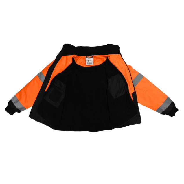Radians SJ110B Class 3 Two-in-One High Visibility Bomber Safety Jacket