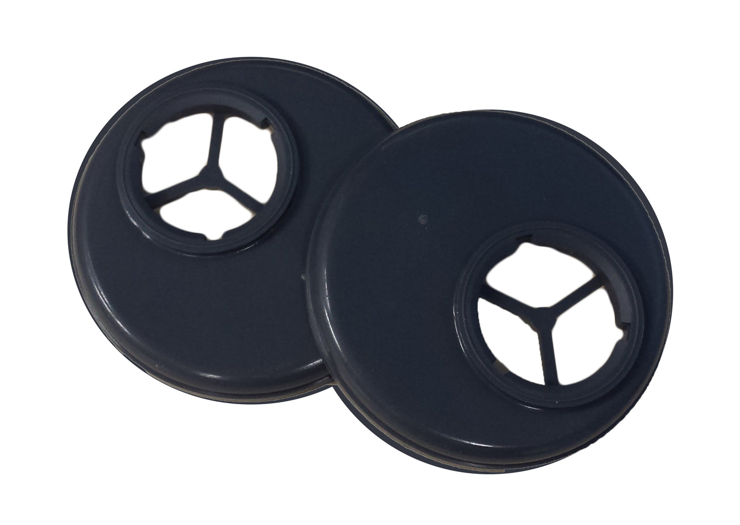 Respirator Filter Holder Black For Particulate Pads 6/Pack - 6/Pack - 14880 - DenTec