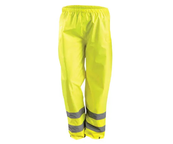 Occunomix Classic Breathable Rain Pants Rainwear Yellow S model LUX-TRPNT-YS