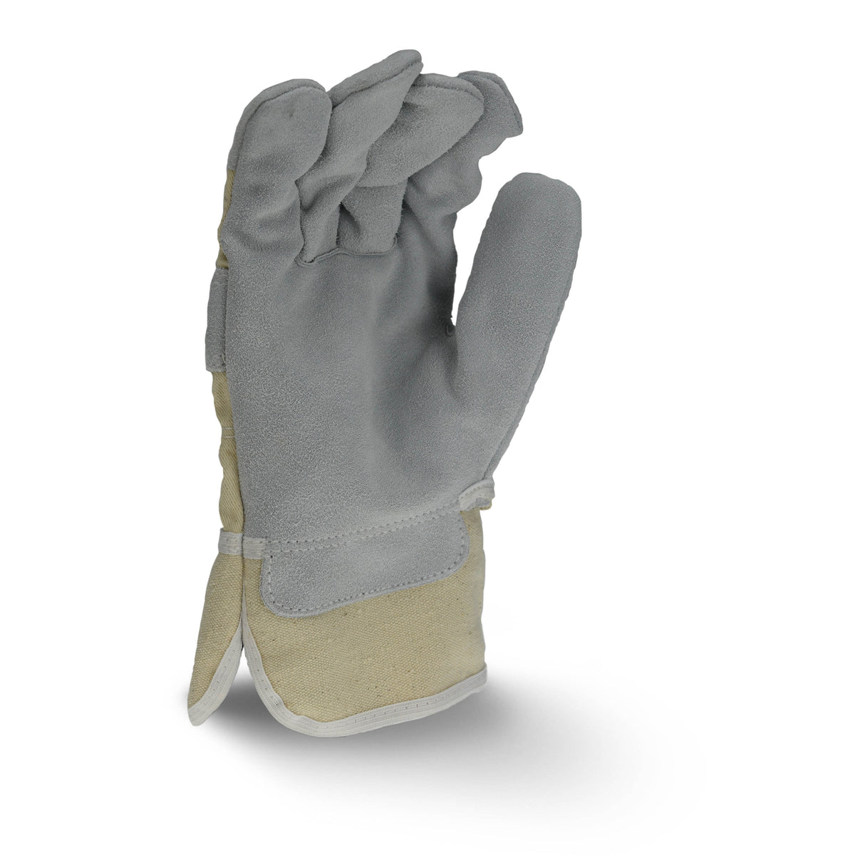 Radians RWG3200W - Regular Shoulder Gray Split Cowhide Leather Glove - additional view