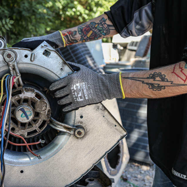 Radians RWG713 glove - cut resistance