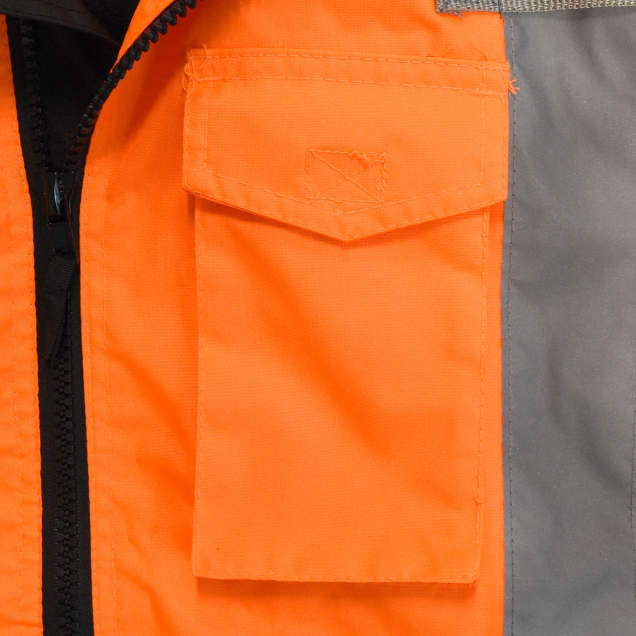 Radians SJ110B Class 3 Two-in-One High Visibility Bomber Safety Jacket