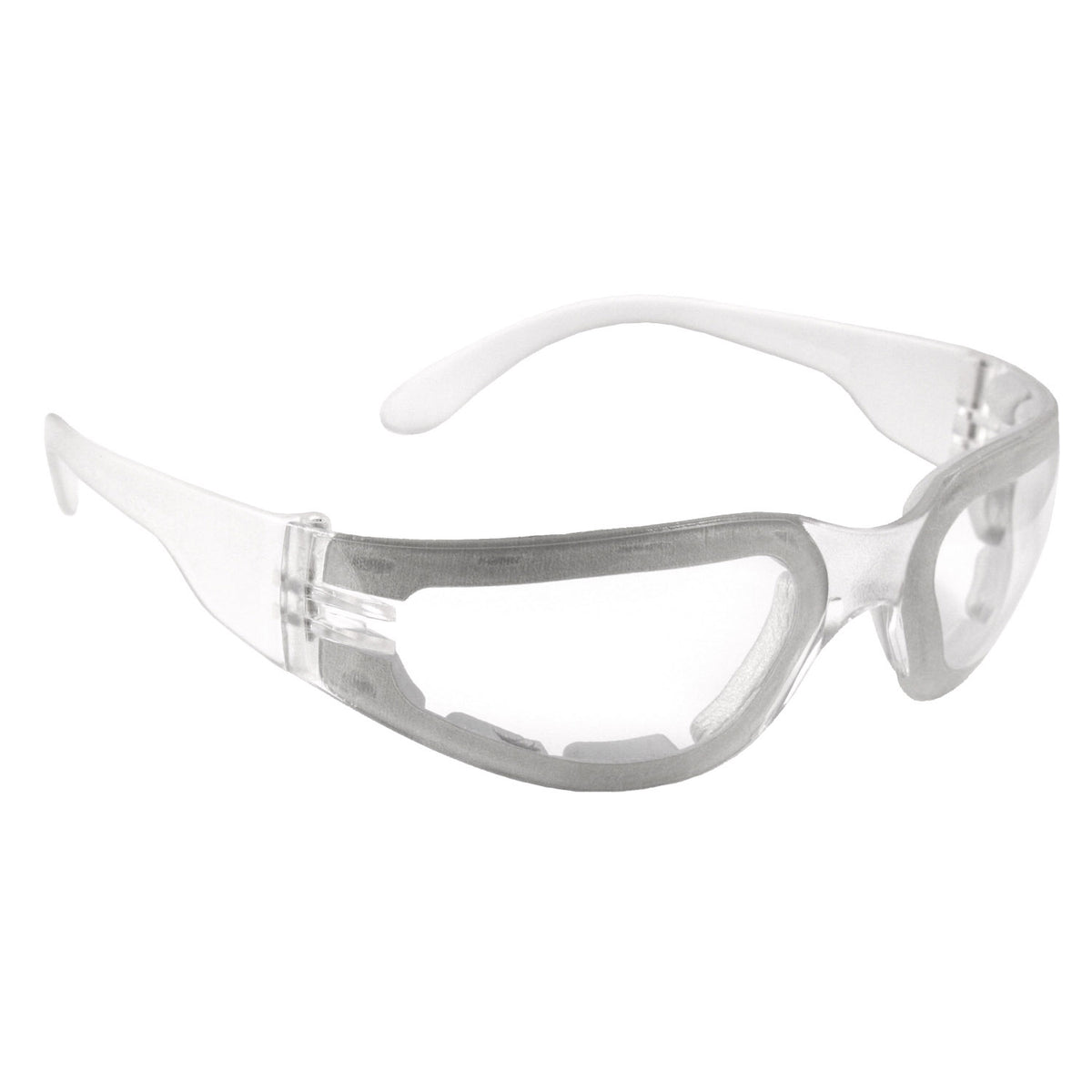 Radians MRS-FOAM - Mirage™ Foam Small Safety Eyewear - Clear Frame - Clear Anti-Fog Lens - Clear / Clear AF