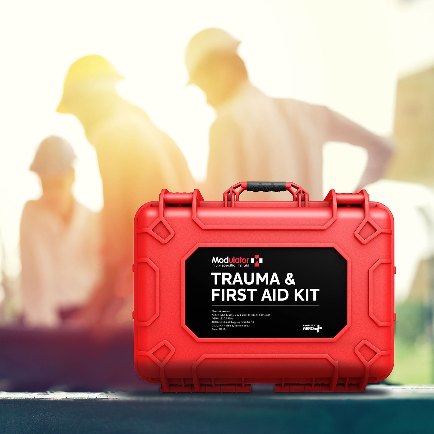 Modulator Trauma Kit with Bleed Control – Rugged Hard Case #M610-1