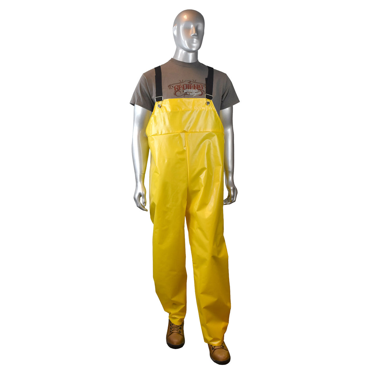 Radians RB33-NSYY - AQUARAD® 25 TPU/NYLON Rainwear Bib - Yellow
